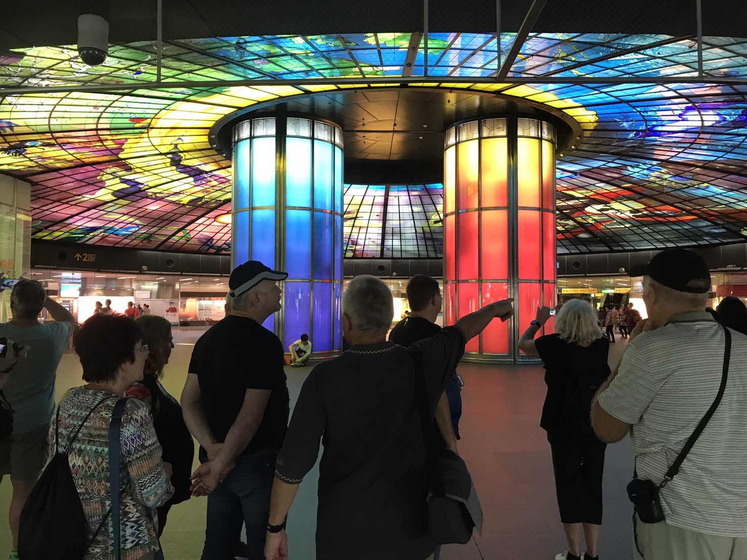 World Most Beautiful Subway Stops in Kaohsiung City