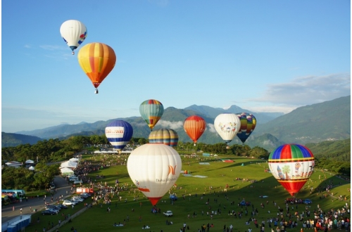 Luye Gaotai hot air balloon area